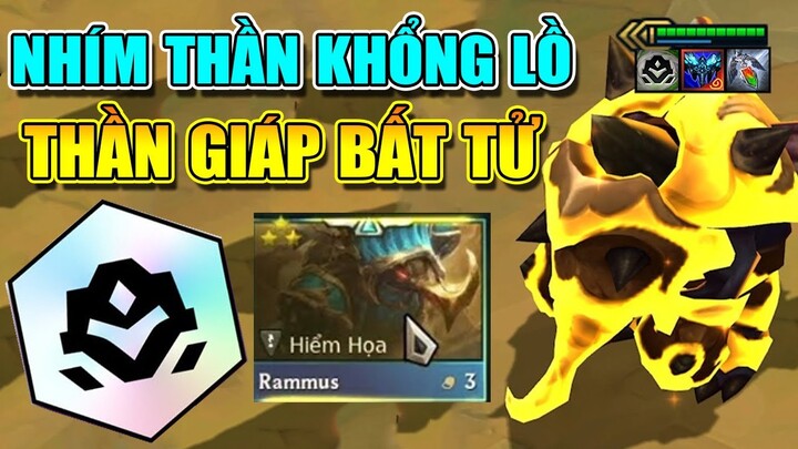 NHÍM RAMMUS THẦN GIÁP SIÊU TO KHỔNG LỒ BẤT BẠI CỦA ĐTCL MÙA 8