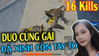 [PUBG MOBILE] Duo Cùng Bạn Gái Xinh Giọng Ngọt Như Mía Lùi
