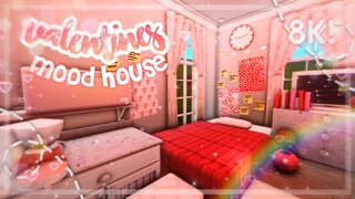 No Gamepass Budget Valentines Decorated Mood House I 8k! I Build and Tour - iTapixca Builds