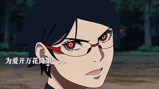 Sarada opens her Mangekyō Sharingan, Code attacks and Boruto saves the situation!