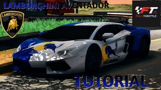 How to make a lamborghini aventador livery| CAR PARKING MULTIPLAYER