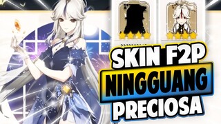 ¡ASI ES LA SKIN GRATIS DE NINGGUANG! LANTER RITE 2022 | Eventos y regalos | Genshin Impact Español