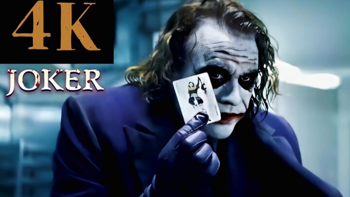 [4K/High Burning/Joker Mixed Cut/Heath Ledger] Tribute to Heath Ledger, a forever classic.