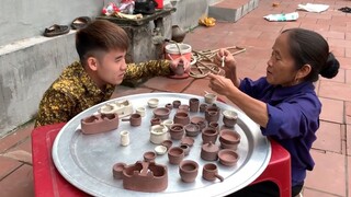 Hưng troll _ Tặng Bộ Đồ Nấu Ăn Mini Siêu Nhỏ 20 Triệu Cho Mẹ Bà Tân Vlog