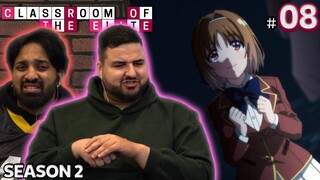 THE WOUND IS AT HER HEART! | Classroom Of The Elite Season 2 Episode 8 REACTION!