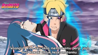 Boruto Menyelamatkan Eida Dari Kawaki - BORUTO TWO BLUE VORTEX