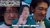 Jang Deok-su being the coolest gangster ever existed in Squid Game