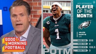 GMFB | Kyle Brandt claims Jalen Hurts has been the best QB in the NFL this season
