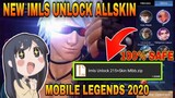 UNLOCK ALL SKIN MOBILELEGENDS 100% LEGIT AND SAFETY TO USE | MLBB TUTORIAL 2020
