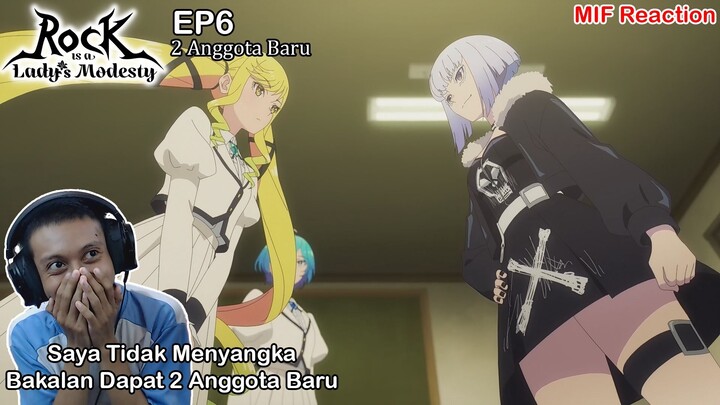 [ID Blind Reaction] Rock Lady EP6 - 2 Anggota Baru
