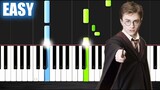Harry Potter: Theme Song (Hedwig's Theme) - EASY Piano Tutorial by PlutaX - Synthesia