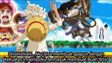 SEMUANYA TERKEJUT! GEAR 5 LUFFY KELUARKAN TEKNIK IMAJINASI YG DPT MEMBUAT BENDA APAPUN - ONE PIECE