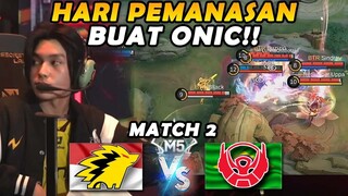 BENER2 KAYAK ABANG2AN LAWAN ADEK2AN INI MAH!! GA DIKASIH NAPAS BTR - ONIC vs BTR Match 2