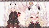 [live2d model display] White-haired loli vampire