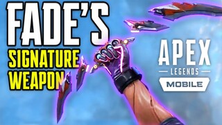 FADE'S NEW HEIRLOOM GAMEPLAY in Apex Legends Mobile! (Season 3 Leaks)