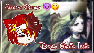 ✨️Cewek iblis Elegan || Demon Girl OC😈✨️ Speedpaint – Original Fantasy Character"