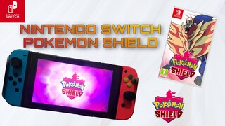 Pokemon Shield Gameplay Nintendo Switch Handheld