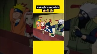 Kakashi sandwich recipe Kakashi funny moments in hindi #naruto #anime #animeedits #viral #amv #dikz