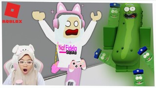 MELARIKAN DIRI DARI  PICKLE RICK BANK - ESCAPE PICKLE RICK BANK! OBBY Roblox Indonesia