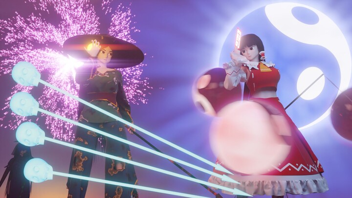 【Touhou 3D】Hibai Zanmu VS Hakurei Reimu