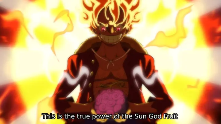 The True Power of Luffy's Sun God Fruit! The Fruit of the Chosen - One Piece