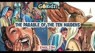 "THE PARABLE OF THE TEN MAIDENS" | Bible Story | Sunday School