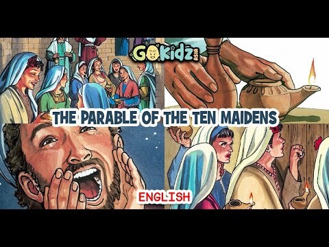"THE PARABLE OF THE TEN MAIDENS" | Bible Story | Sunday School