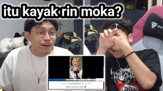 Bang al skizo didepan bang cendy, cosplayer zeta dibilang mirip rin moka sama bang cendy