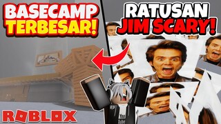 Lucu! Benteng Besar Penahan JIM SCARY! | Roblox 3008