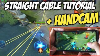 FANNY STRAIGHT CABLE + HANDCAM  |  Fanny Straight Cable Tutorial #2  (Kurosawa lang Malakas)