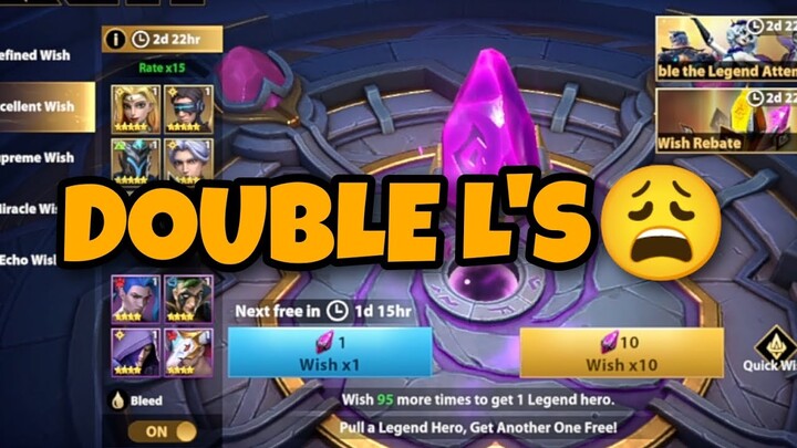 THE LAST TWO DOUBLE LEGENDS HAVE BEEN UNDERWHELMING | INFINITE MAGIC RAID