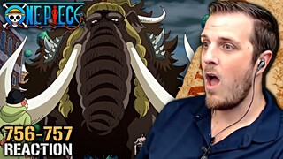 Jack Attacks! | One Piece Episode 756 & 757 REACTION