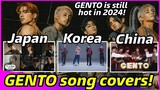 Idols from Korea, Japan and China do SONG COVER of GENTO!