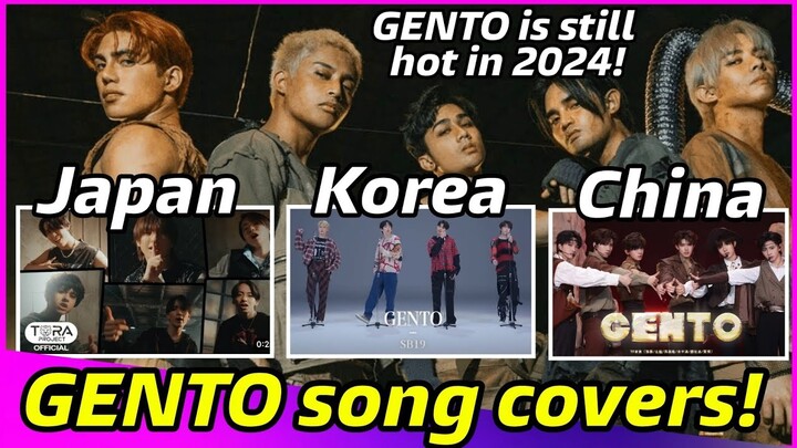 Idols from Korea, Japan and China do SONG COVER of GENTO!