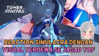 REACTION PV SIMULACRA TERBARU TETEH FIONA VISUALNYA GA ADA LAWAN TOWER OF FANTASY