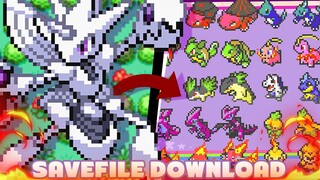 Pokeverse GBA Rom Hack Save File Download - Lvl 99 Pokemon, All Pokemon, Fakemon And Legendaries