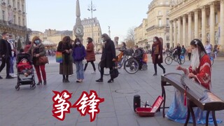 《筝锋》一曲肝肠断，天涯何处觅知音！这里古筝打架了～有劝架的吗？
