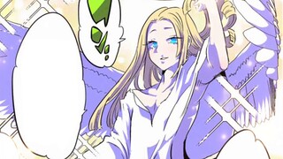 The angel has given humans a chance, but he didn't cherish it.