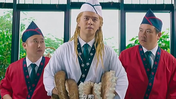 八爪鱼：我煎我自己，当初在电影院看这一段，眼泪都笑出来了