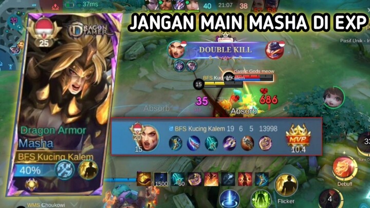 JANGAN PERNAH MAIN MASHA DI EXP LANE LAGI‼️ INI ALASANNYA