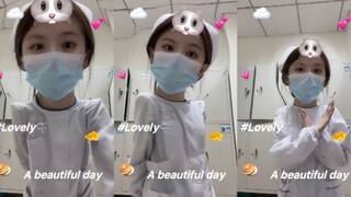 护士小姐姐用这个“大头”的特效好可爱呀！