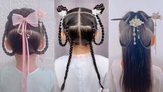 Hướng Dẫn Làm Tóc Cổ Trang Cho Bé Gái Cực Đơn Giản Mà không Cần Tóc Giả || Ari Channel