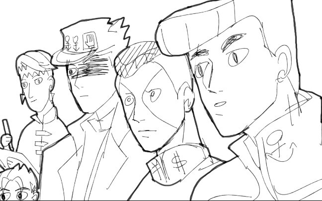 【JOJO手书】普  通  D  I  S  C  O