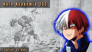 Todoroki Vs Dabi // My Hero Academia Manga 352 Spoilers Leak