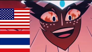 Hazbin Hotel (Singing in each country) Thailand and United States of America