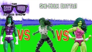 Marvel Legends She-Hulk - Which Is Better? | Rock Nerd Radio