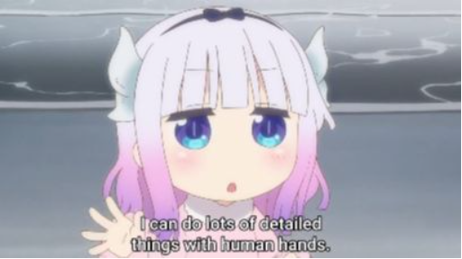 Kanna as a baby | #anime #animesliceoflife #maiddragon