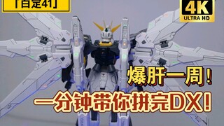 「白定41」吐血爆肝！一分钟带你拼完DX！我拼就是你拼！