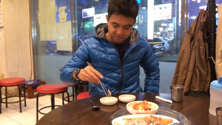 ลองกินปลาหมึกดุ๊กดิ๊ก (ซันนักจี)