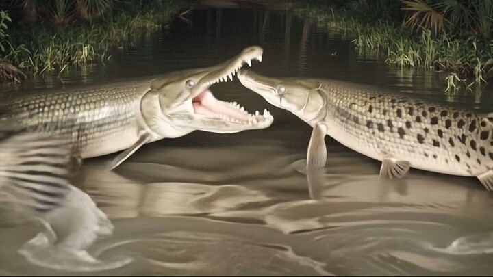 Alligator Gar vs Alligator Gar… Who Wins? 🐟🔥